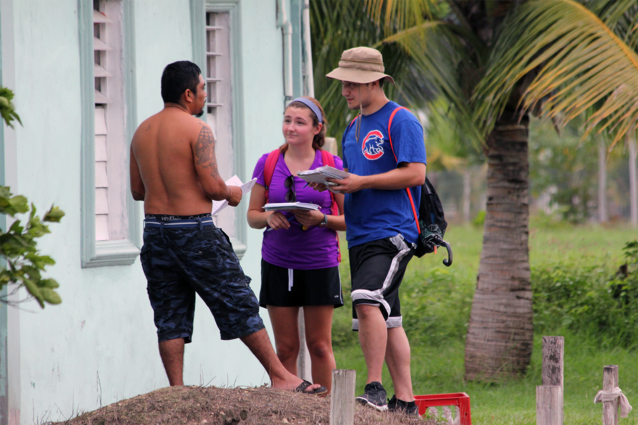 Students Conducting Ethnographic Interview