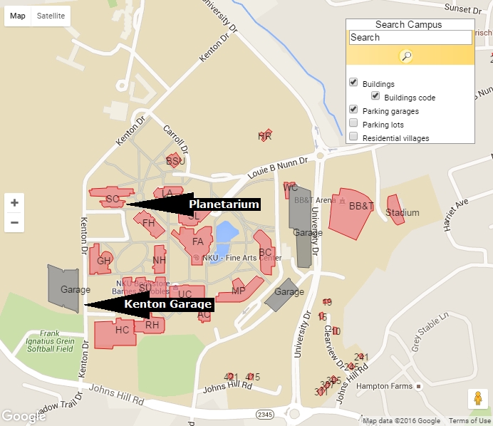 Planetarium Map