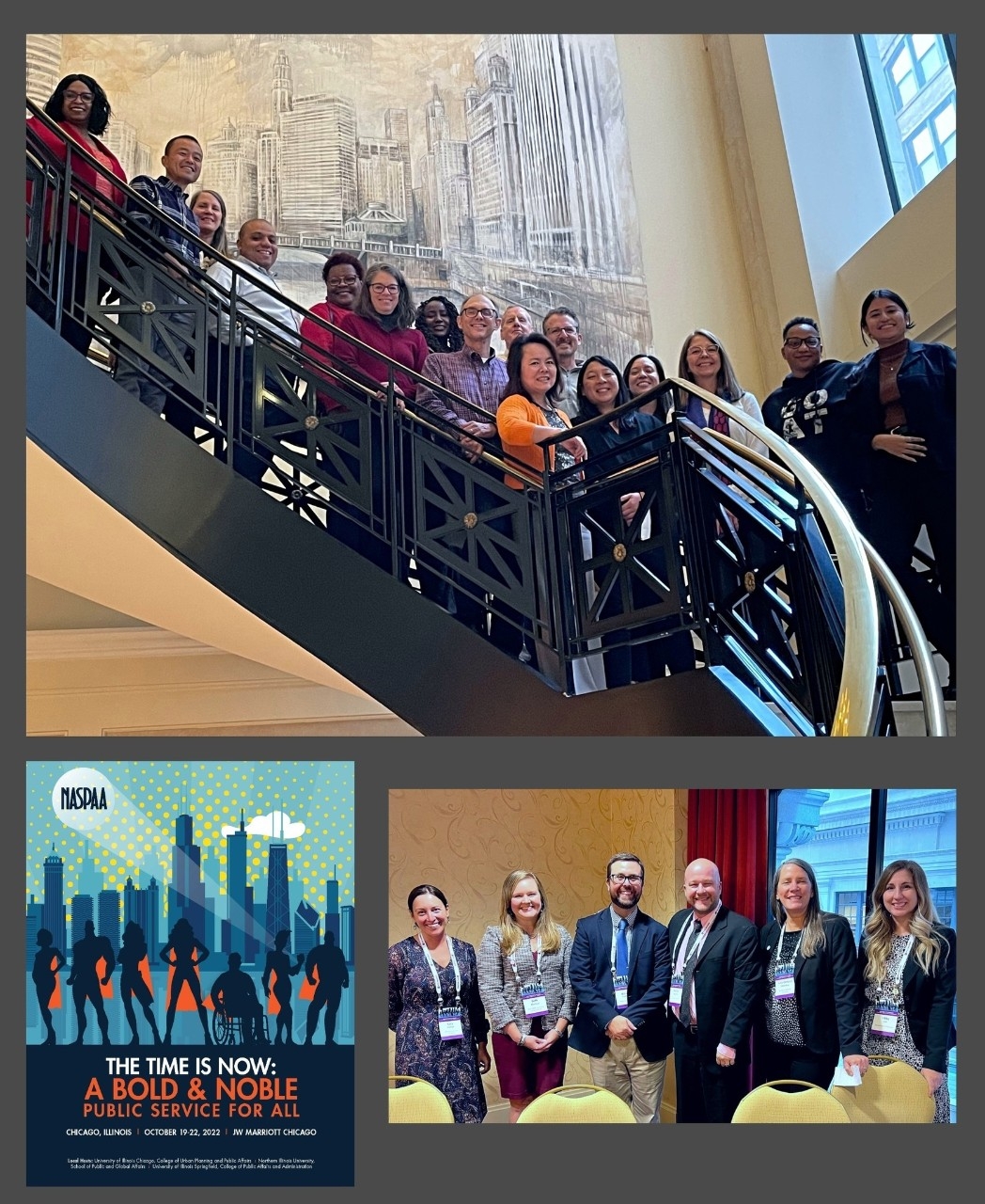 Dr. Olberding at COPRA meeting with attendees