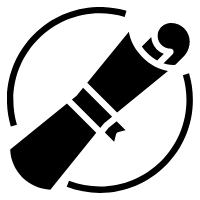 Icon of diploma