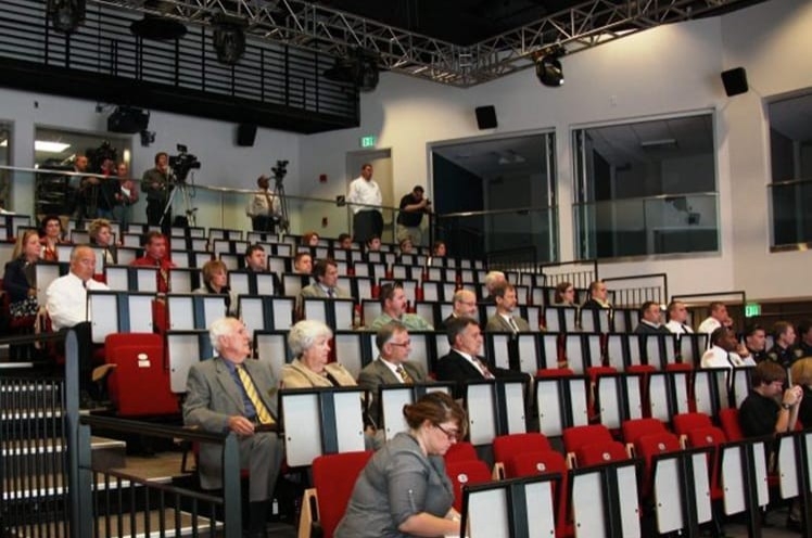 digitorium seating and audience