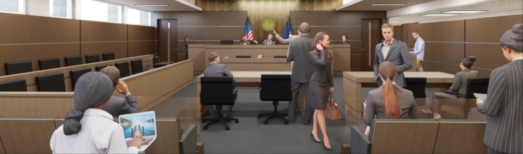 Courtroom Rendering