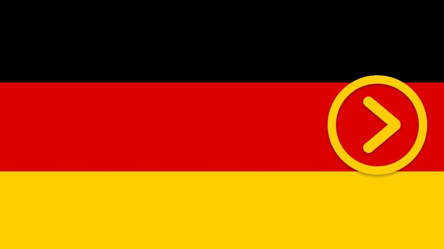 The German flag