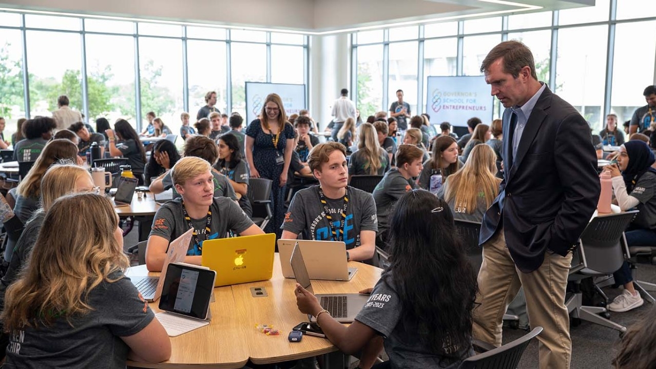 Governor Andy Beshear Visits NKU